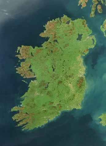 Image of Ireland, sourced from Wikipedia