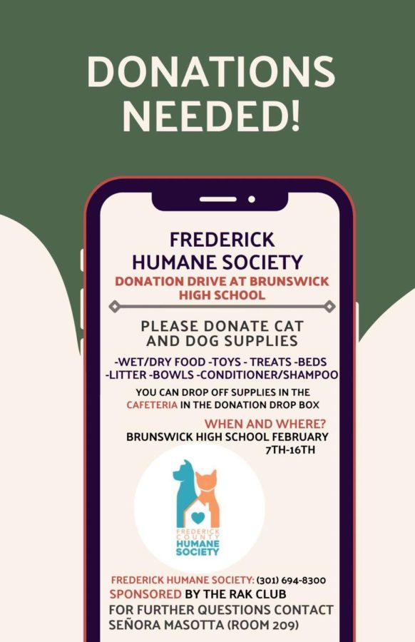 Random Acts Of Kindness Clubs Pet Supply Drive For BHS