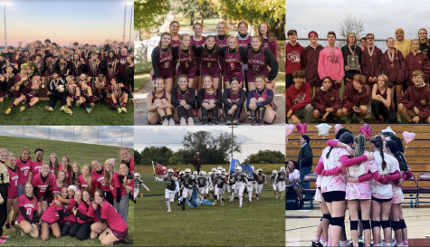 Brunswicks fall sports including girls and boys soccer, field hockey, volleyball, football, and cross country (missing golf). 