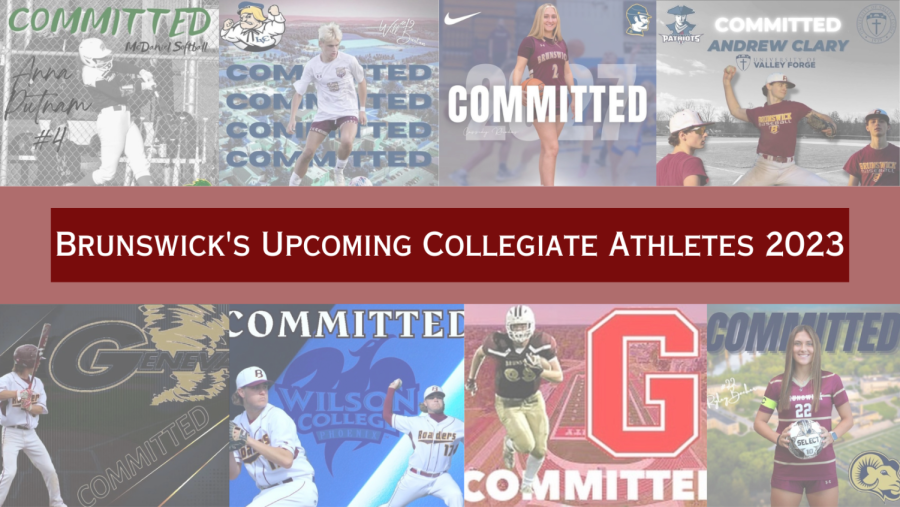 Instagram posts from the Class of 2023 announcing their commitments to college. 