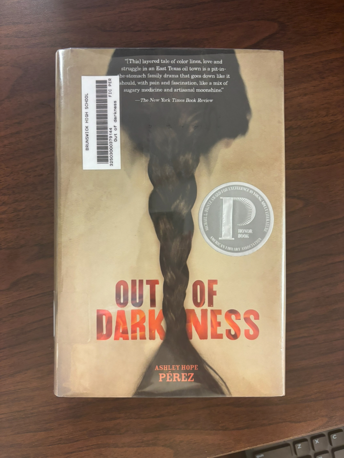 "Out of Darkness" by Ashley Hope Pérez.