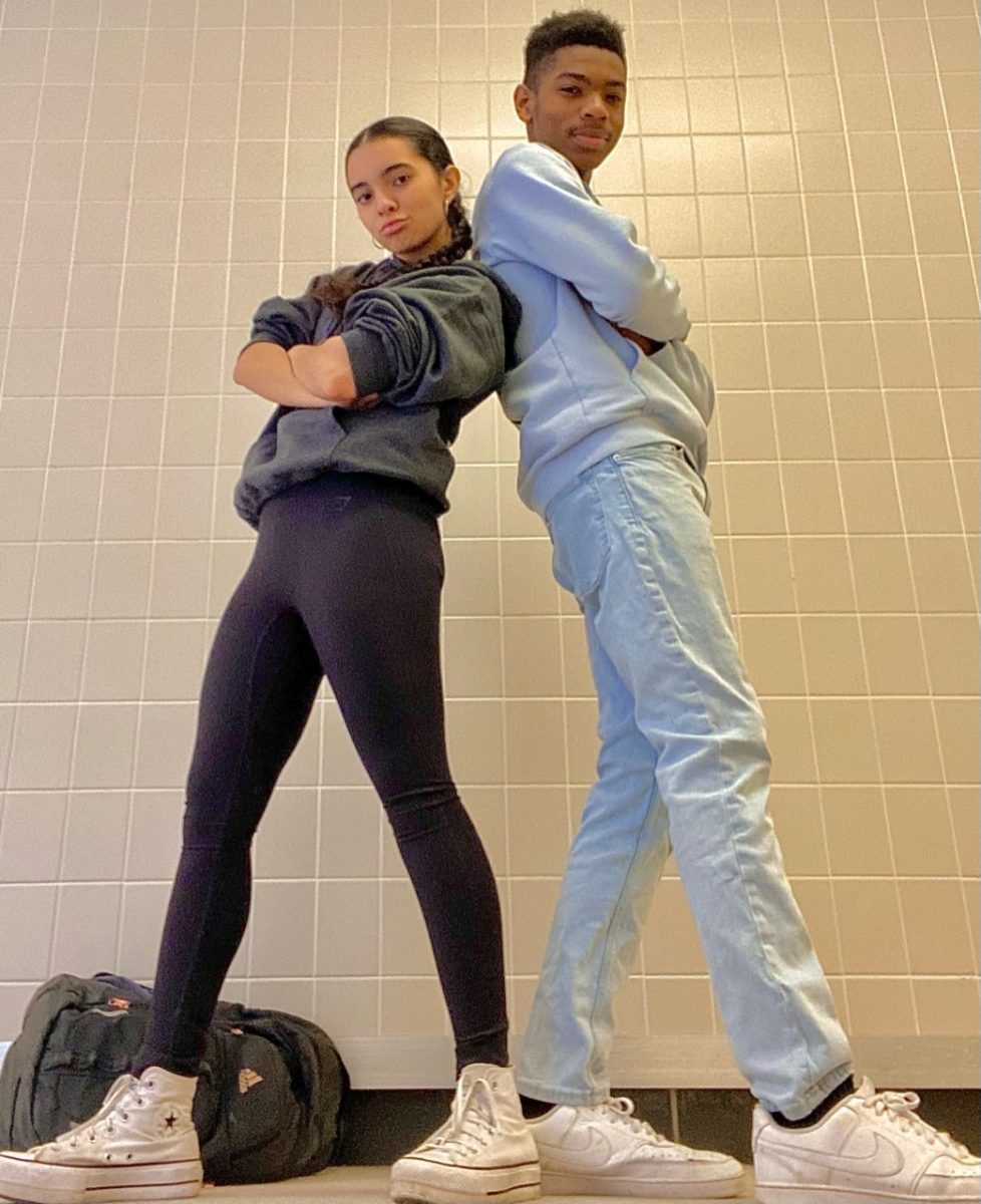 Michelle Yepez & Shawn Holt prior to the DWTP competition.