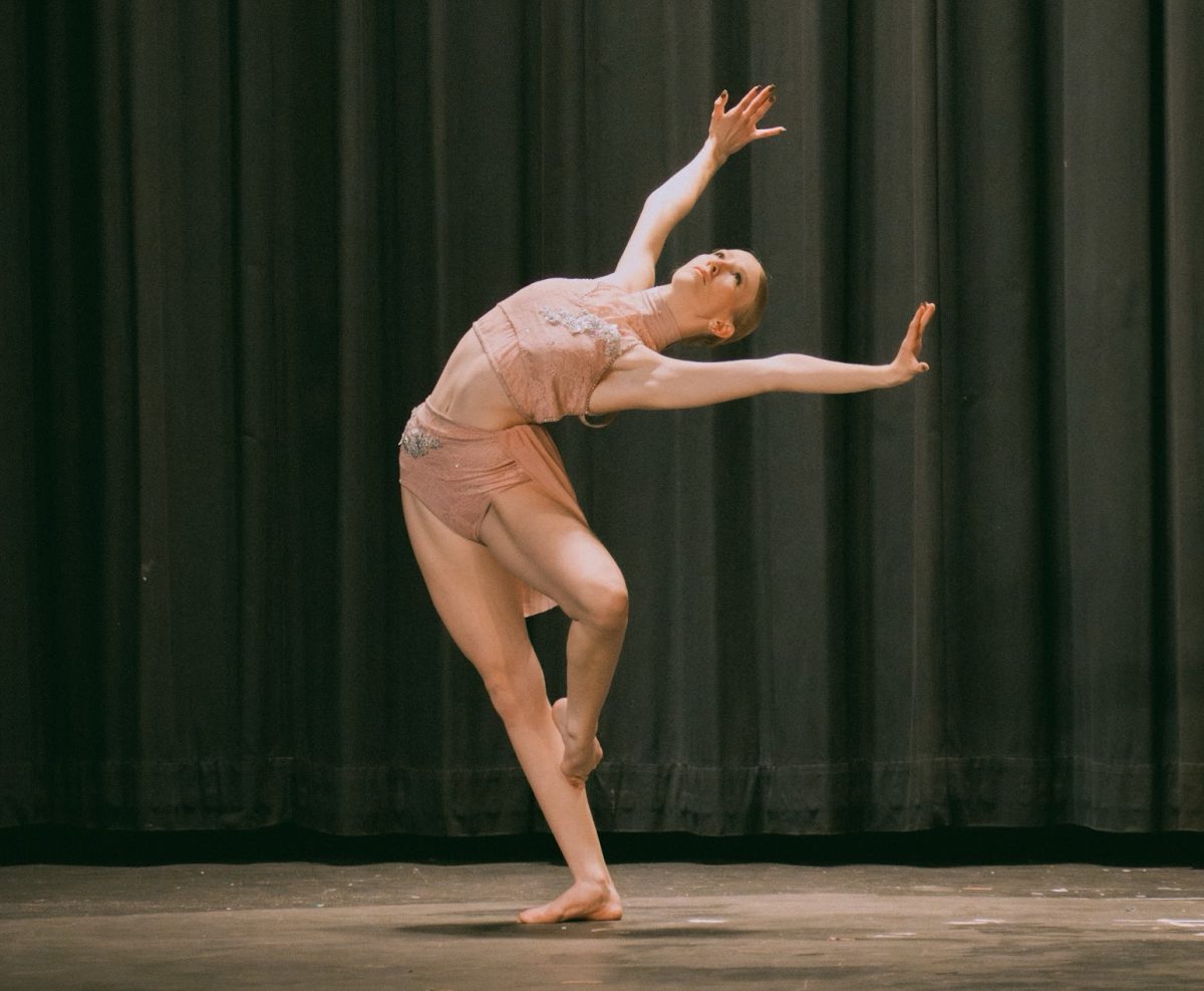 Marlie Landon performing her senior solo.  Photo used with permission of Anna Porcella. 
