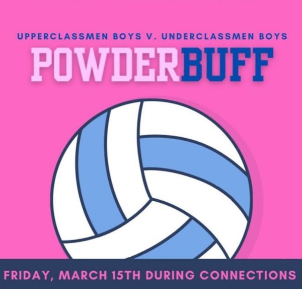 The advertisement used to promote the PowderBuff game. Image created with Canva. 