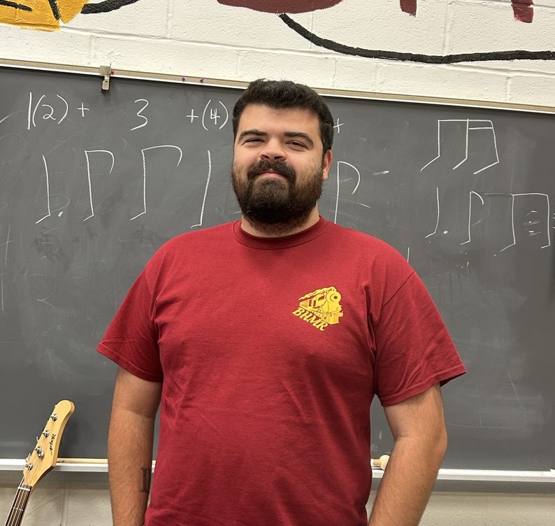 Mr. Hendy, Brunswick High's New Music Teacher.