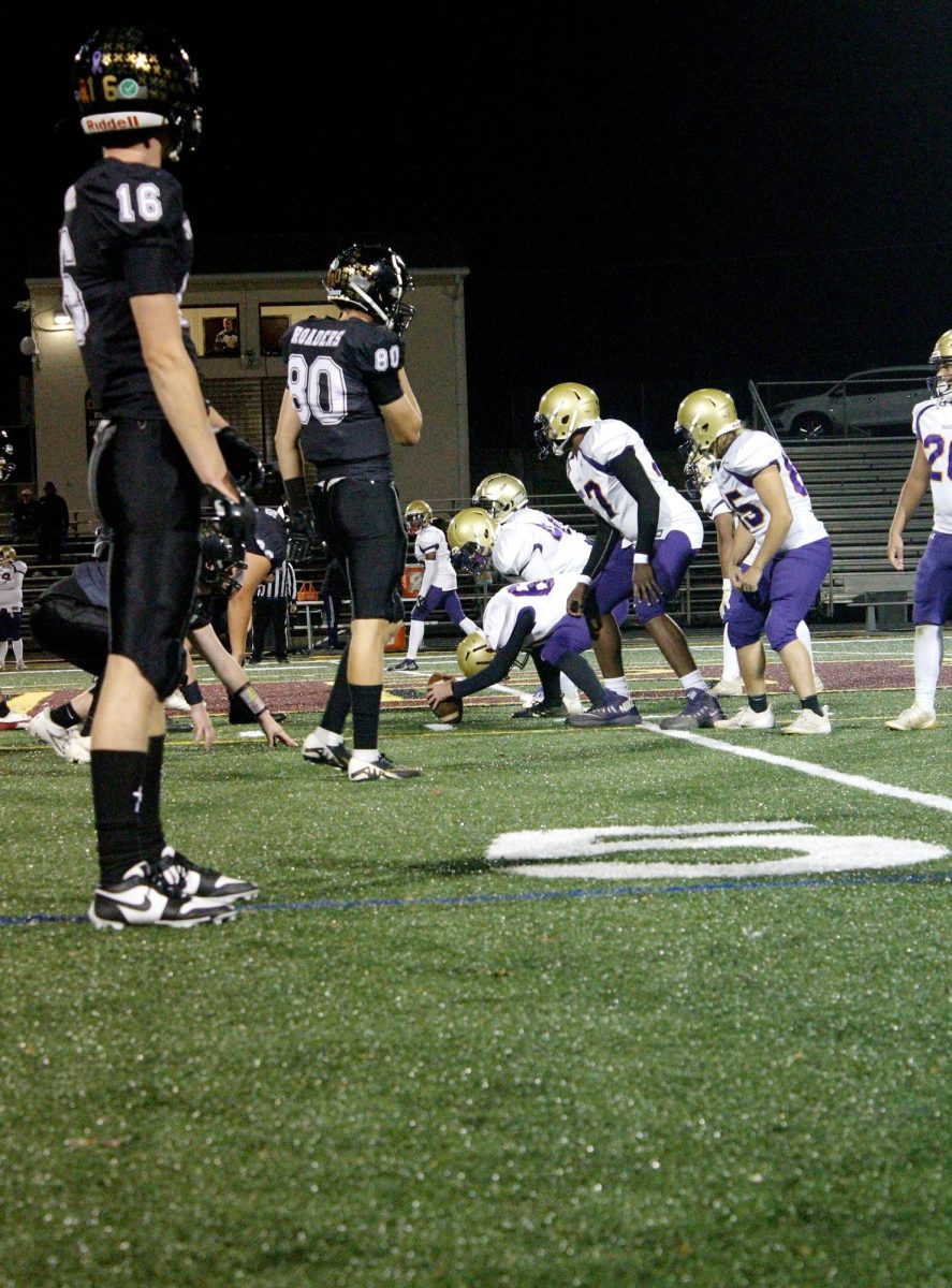 Brunswick preparing for the play.