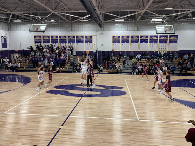 Brunswick Men's Basketball opened up the season at Smithsburg on Thursday December 5th.