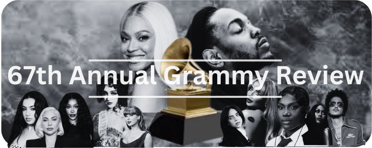 The 67th Annual Grammy's brought so many stars to the red carpet last Sunday. Image created using Canva.