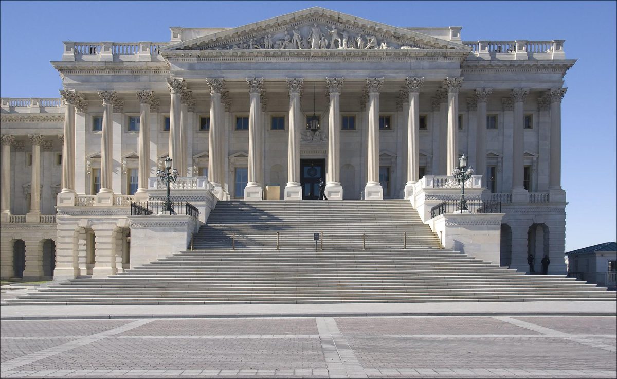 The Senate Building. "Senate Building -- U.S. Capitol Washington (DC) January 2013" by Ron Cogswell is licensed under CC BY 2.0.