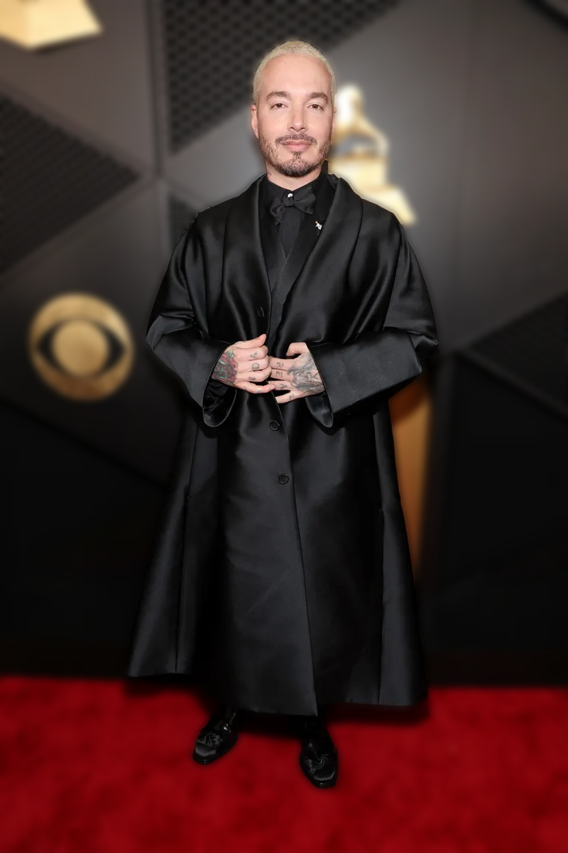 J Balvin in Dior. Balvin was nominated for Best Música Urbana Album for “Rayo”. Adapted in Magic Studios by Caroline Teague