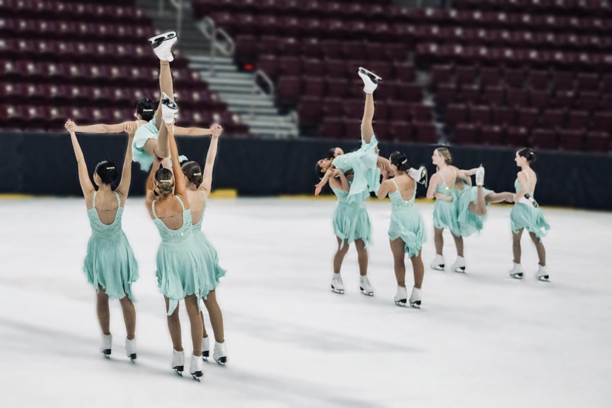 DC EDGE Junior performed their long program with the theme of "Fairies" at the 2025 Eastern Synchronized Skating Sectional Championships. Photo used with permission from Vincent Desiderioscioli.