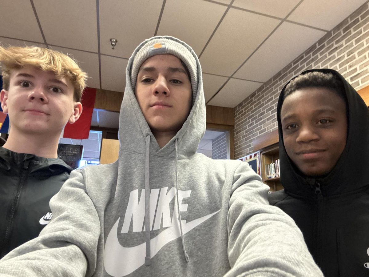 Jabari Ghee, Kaden Monge and Liam Zito. Photo used with permission from Mr. Jeremy Johnson.
