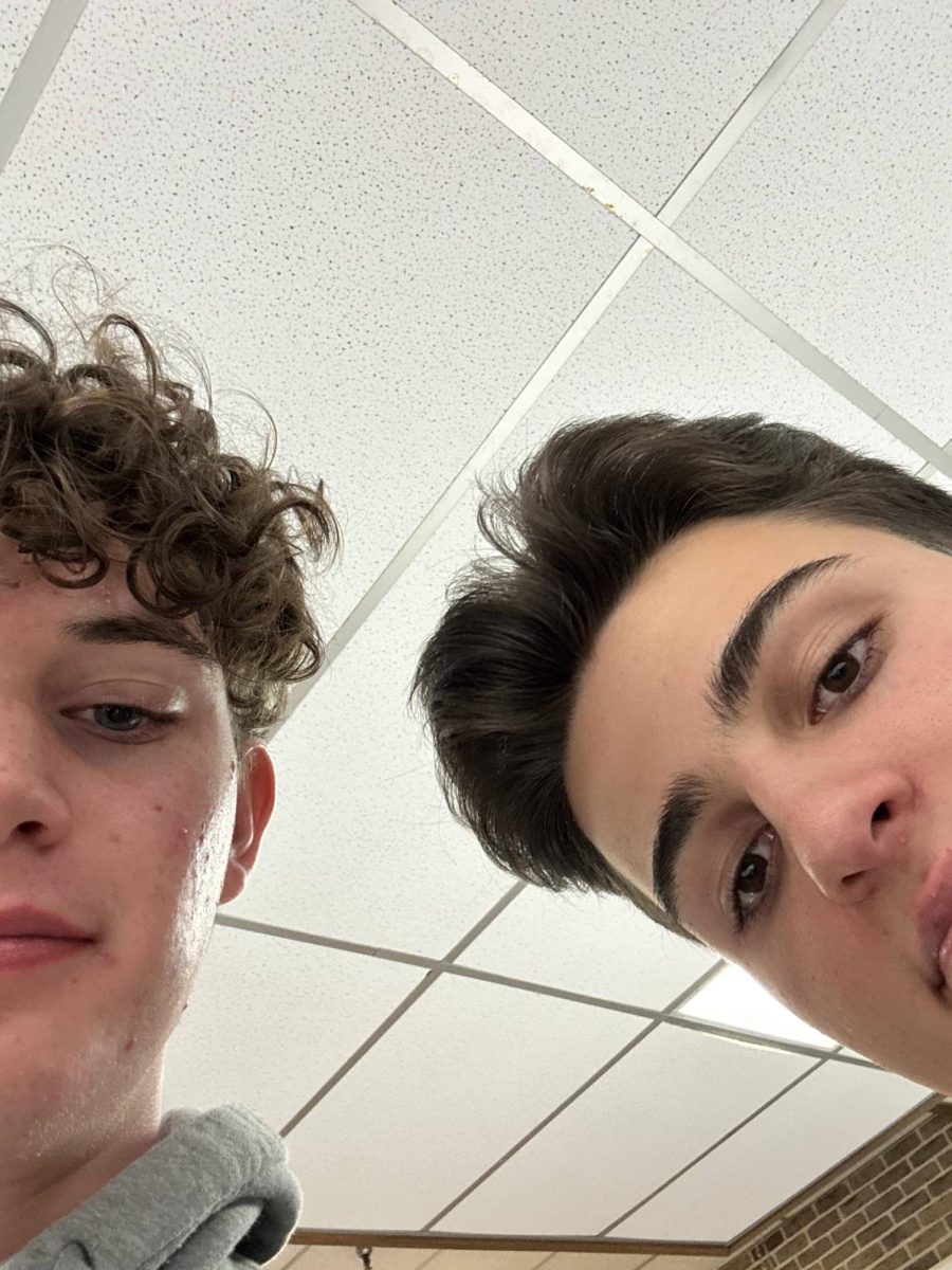 Daniel Cabeza and Ethan Volz. Photo used with permission from Mr. Jeremy Johnson.