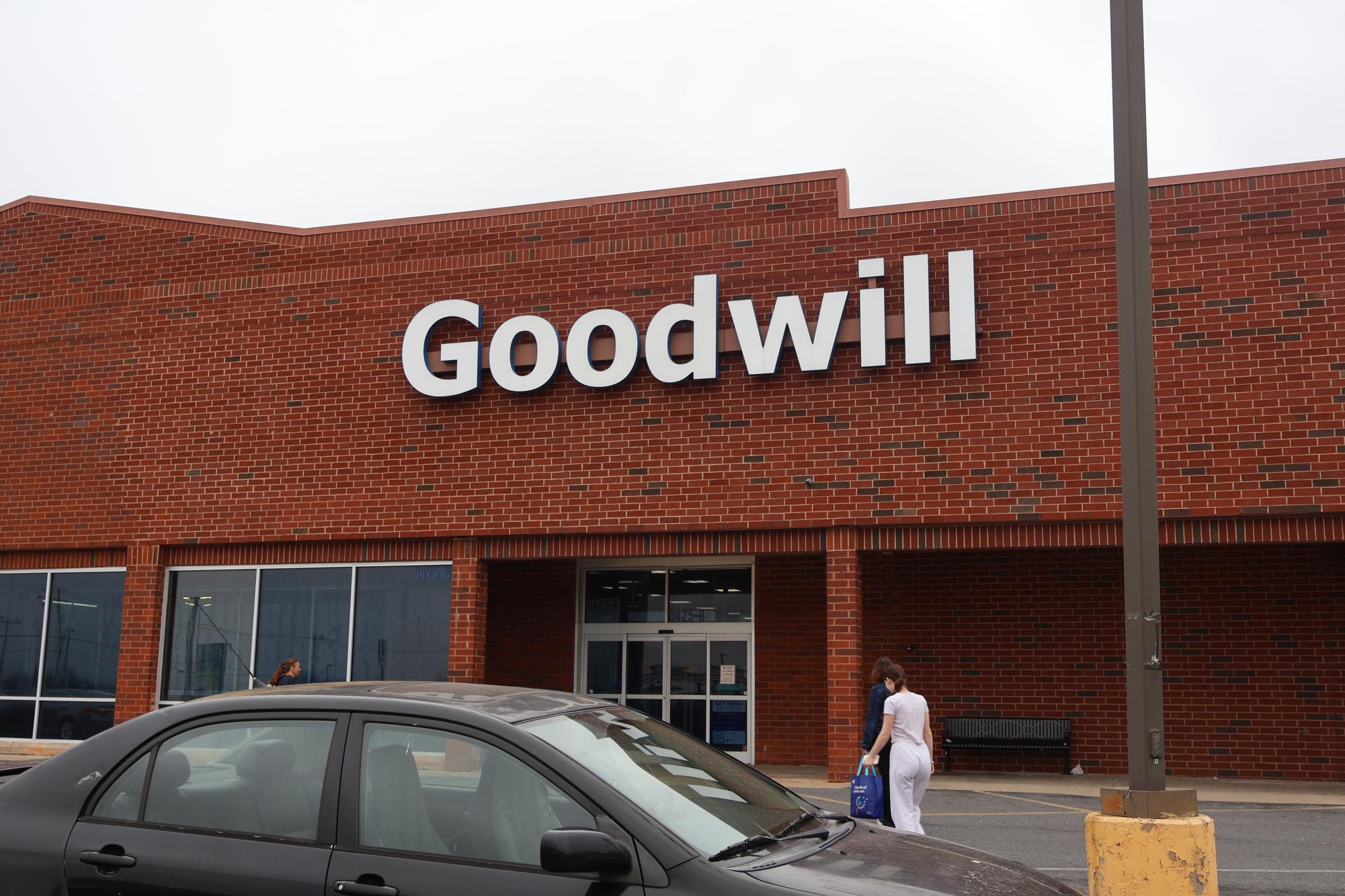 Many shoppers in the Frederick area flock to Goodwill awaiting their next find.