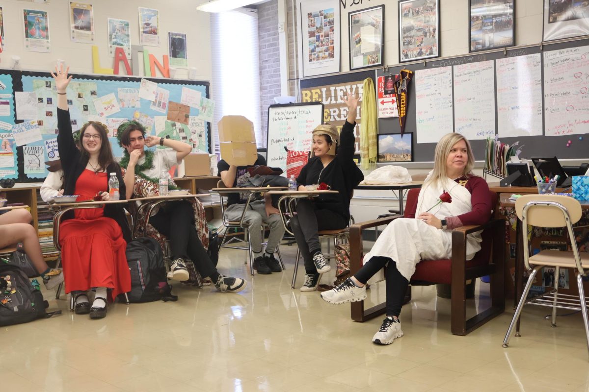 A Class Discussion During An Event In The Greek Mythology Course