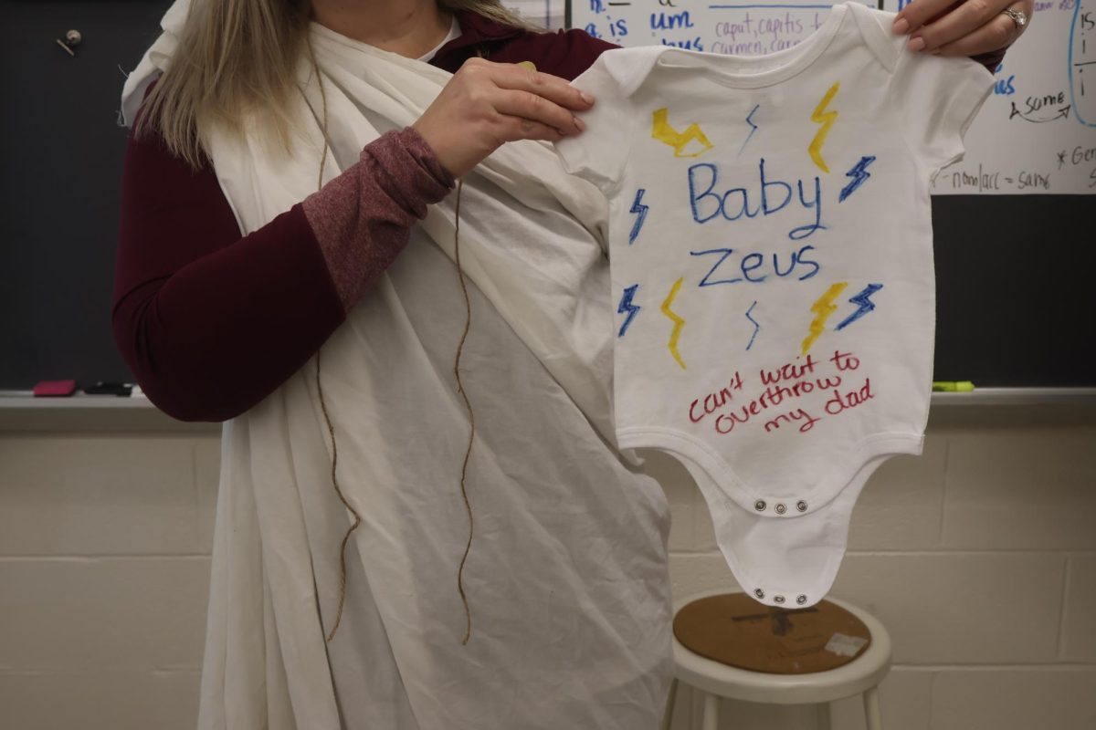 A Craft Made For The Greek Mythology Class (Held By Mrs. Bentley)