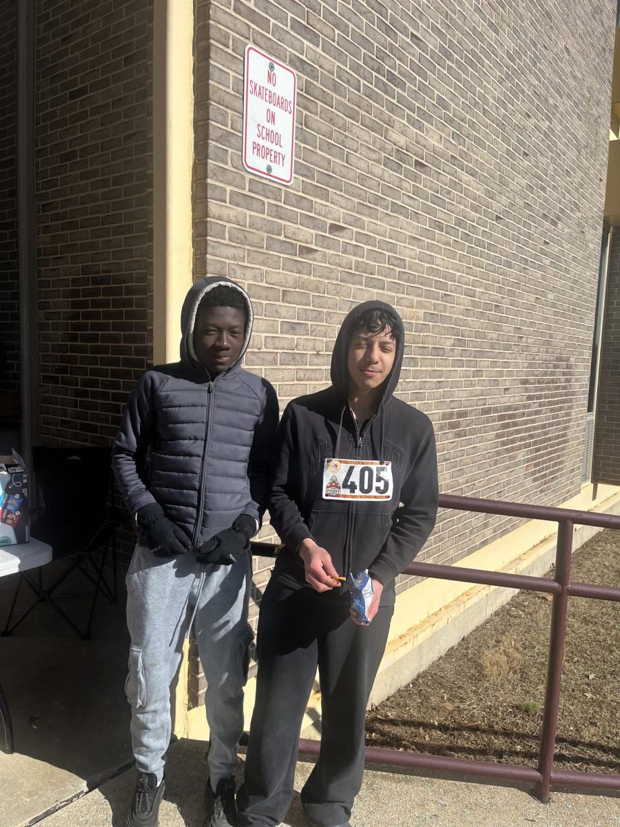 Justin Lopez Vasquez and Peter Opoku. Photo used with permission from Mr. Jeremy Johnson.