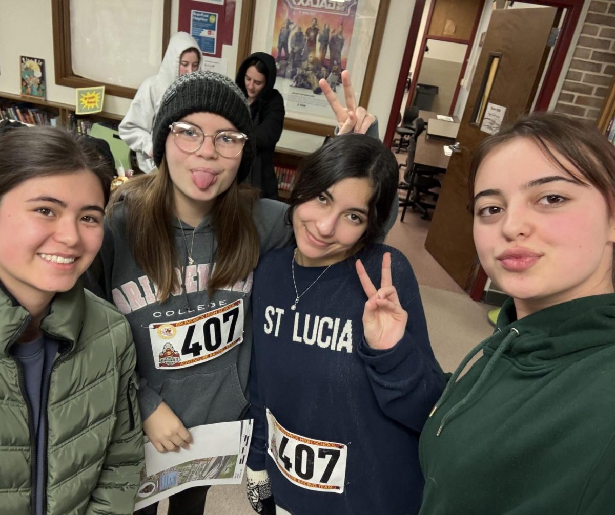 Calah Kaufman, Ainsley Fink, Katheryn Keller, and Bella Smith. Photo used with permission from Mr. Jeremy Johnson.
