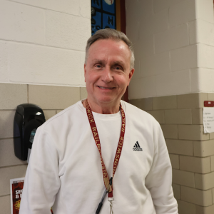 Mr. Tuomey leading with knowledge and a smile - a true inspiration in the classroom!
