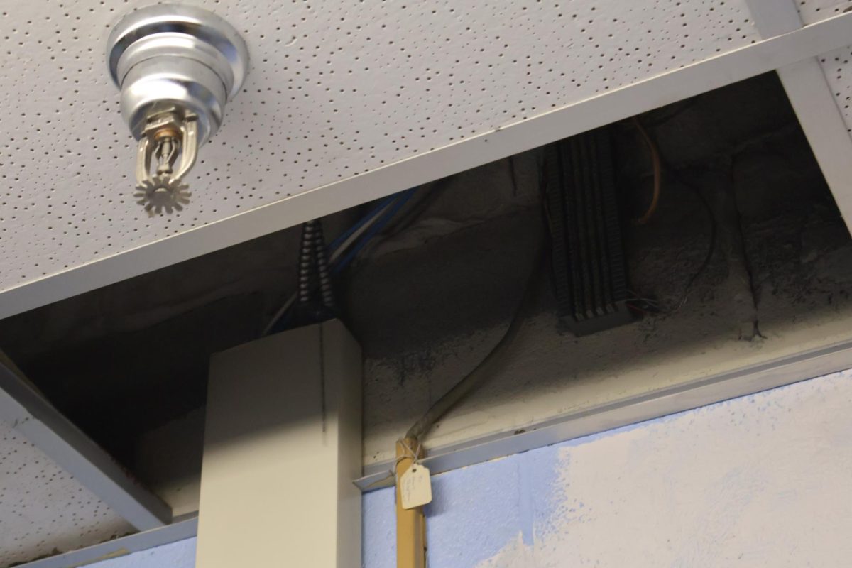 Missing ceiling tile