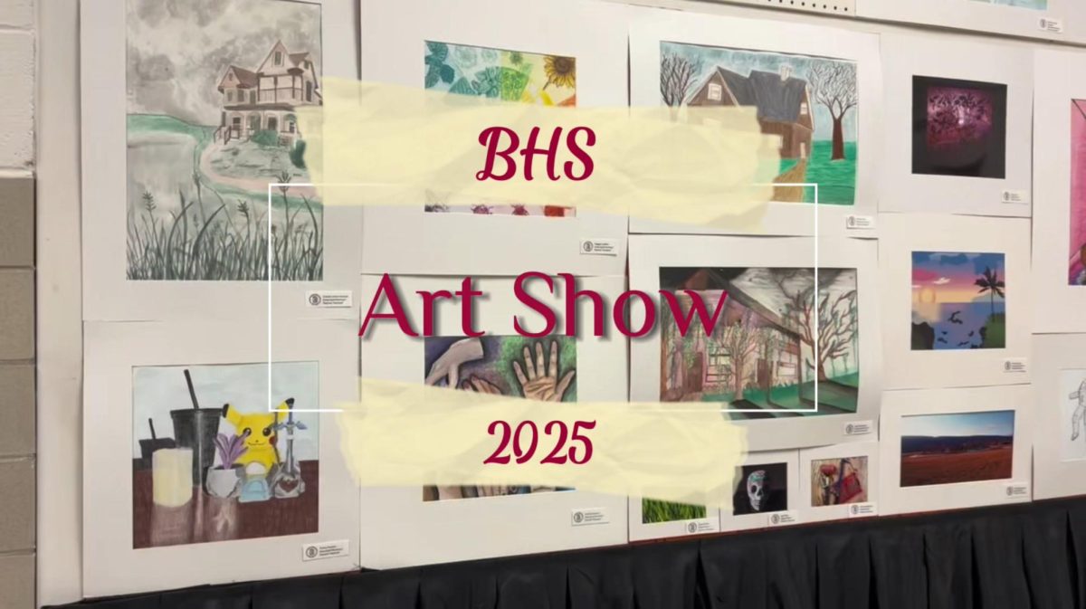 The Art Show displays the talents of many students.