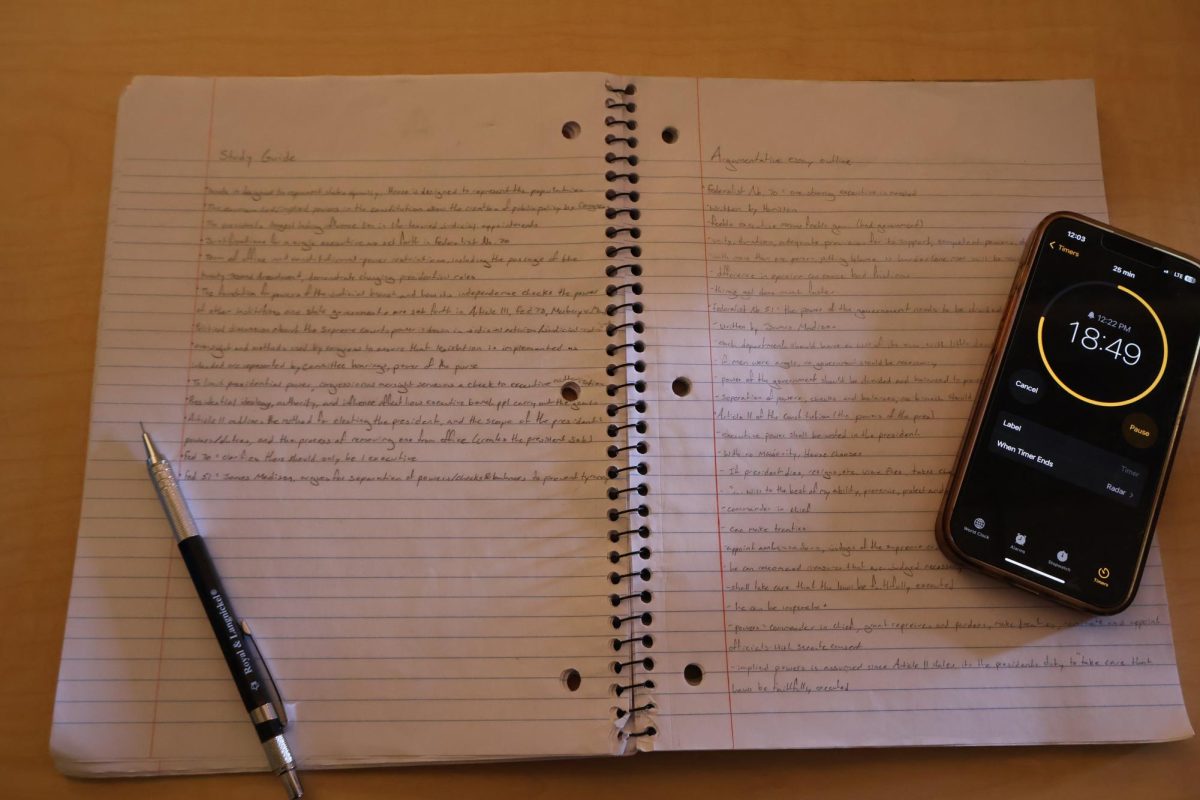 Notes taken while using the Pomodoro technique in 25 minute increments. Once the 25 minutes is up, a 5 minute break can be taken. This 25 minute incremental studying can help with productivity and focus. 