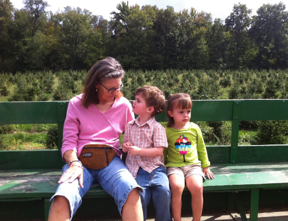 Take an updated picture! Moms love that and often take them and miss out on being in the photos themselves.
