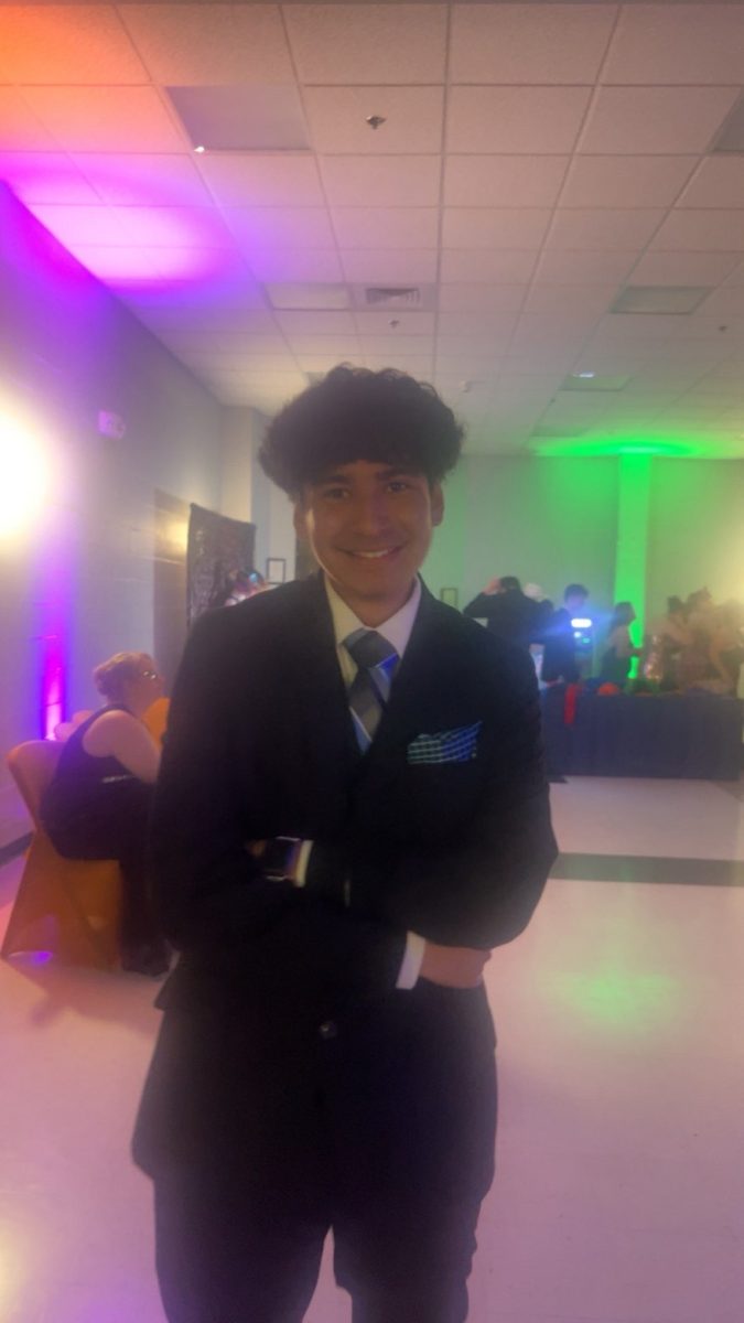 Edgar Escobar at Brunswick's Prom 2025.

Photo used with permission by Edgar Escobar.