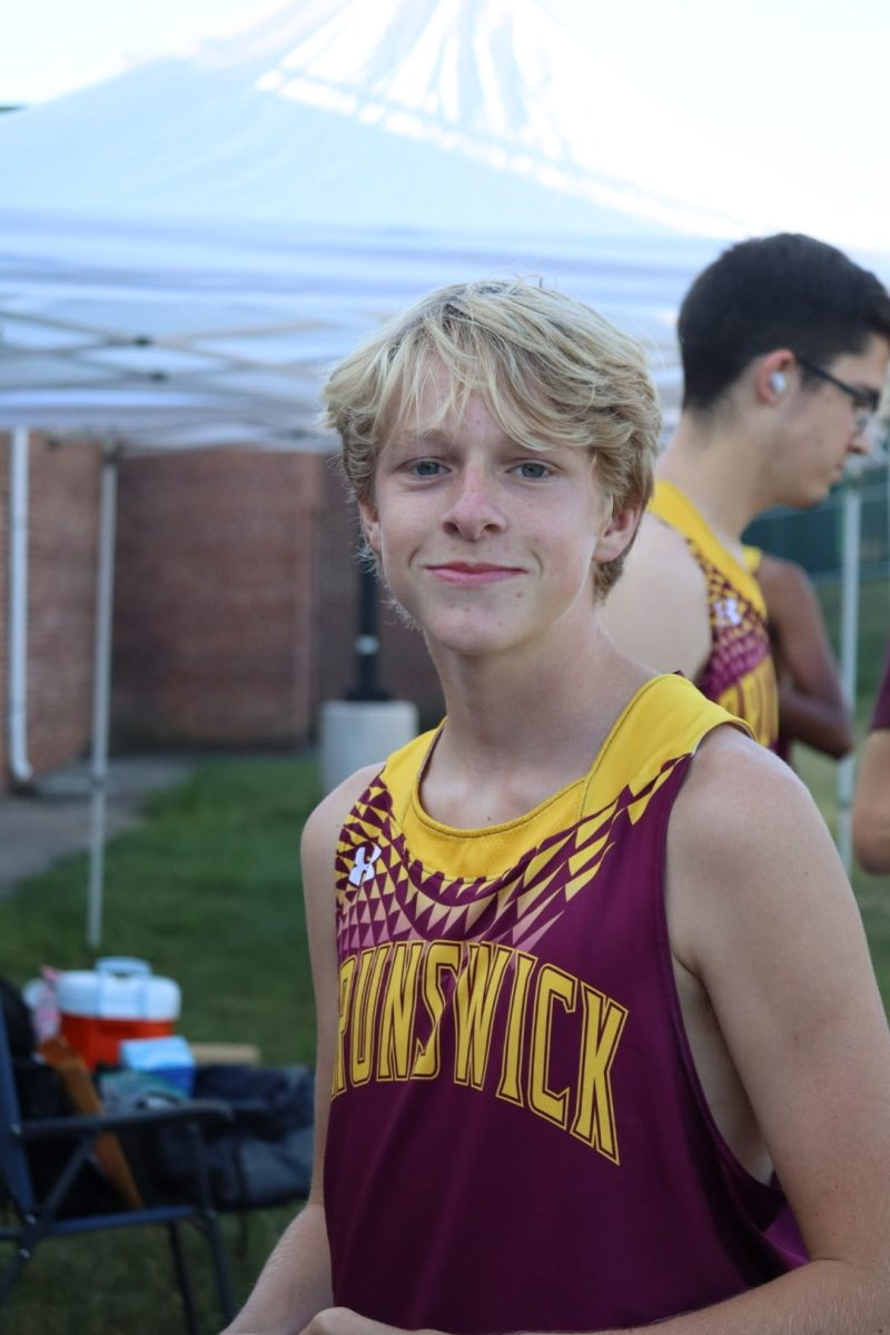 Jonah Miller at a cross country meet.

Photo used with permission from Jonah Miller.