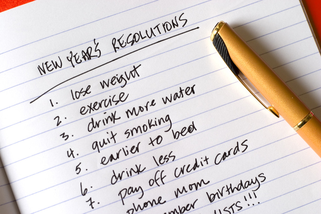 New Years Resolutions ideas come and go for so many people.
Photo Credit: Catherine Jones