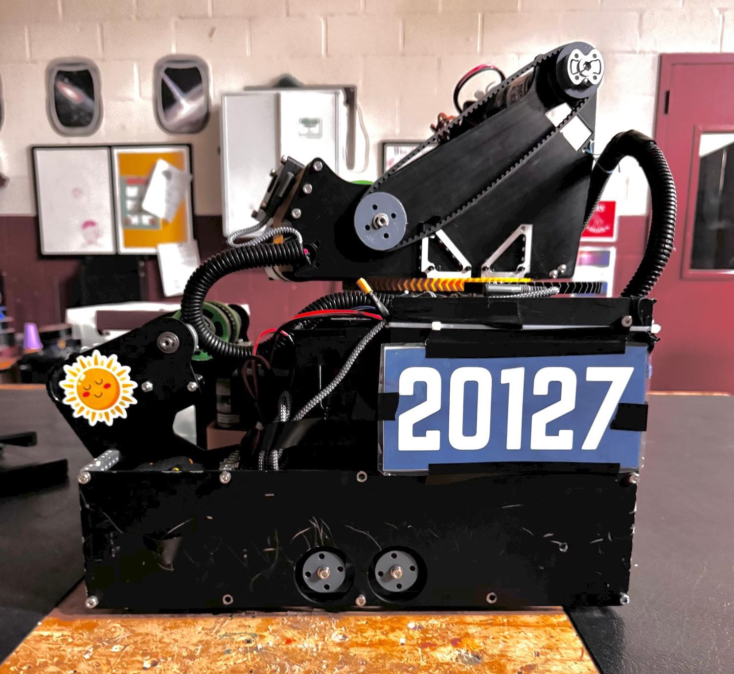 Apollo's Architects robot used in competition. 
