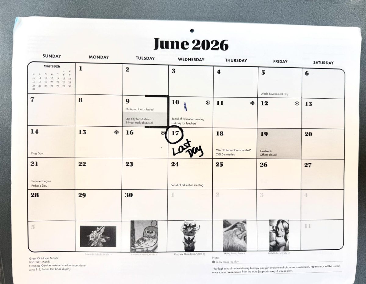 The current last day of school for Frederick County Public Schools in the 2025-2026 school year. 