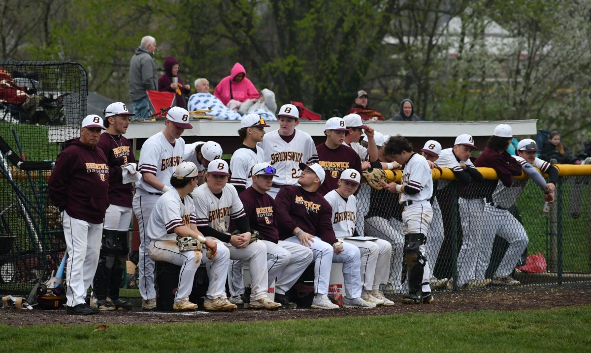 The team gathered together for a team photo.