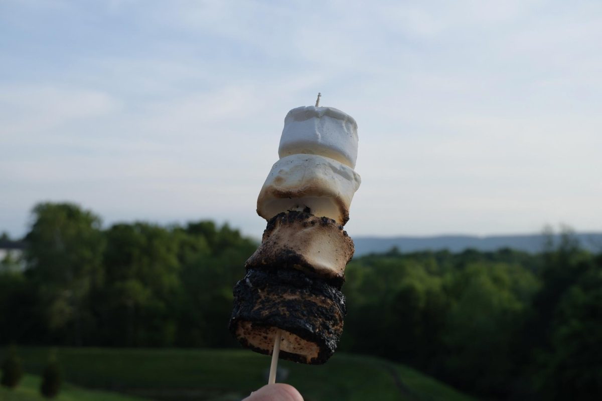 S'mores are a summer delicacy for many over a campfire.  