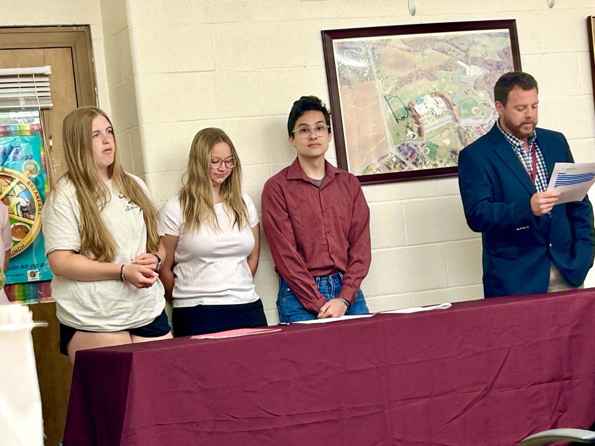 Club Advisor Mr.Johnson Speaks on how proud he is of the students in Rho Kappa